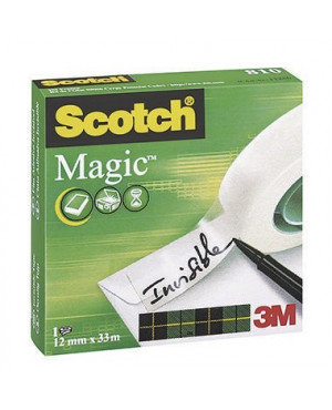 Scotch Klebefilm Magic 810 M8101233 12mmx33m unsichtbar