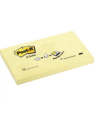 Post-it Haftnotiz Z-Notes R350 127x76mm 100Blatt gelb