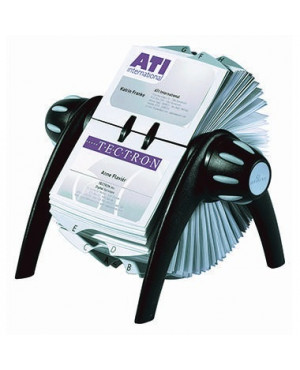 DURABLE Rollkartei VISIFIX FLIP 241701 Kunststoff schwarz
