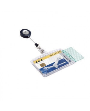 DURABLE Namenschild 822419 85x54mm transparent 10 St./Pack