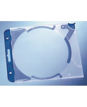 DURABLE CD/DVD Box QUICKFLIP COMPLETE 526906 bl/tr 5 St./Pack.