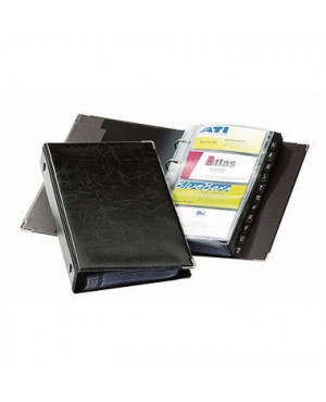 DURABLE Visitenkarten-Ringbuch VISIFIX 238301 max. 200Karten sw