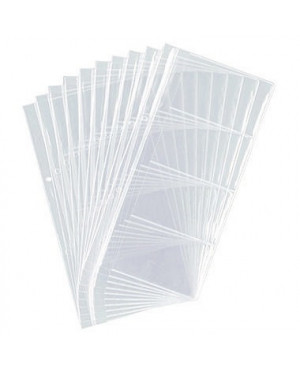 DURABLE Visitenkartenhülle 238719 für 8Karten 90x57mm tr 10 St./Pack.