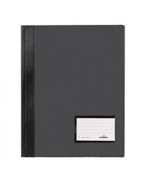 DURABLE Schnellhefter DURALUX 268001 DIN A4 Hartfolie schwarz