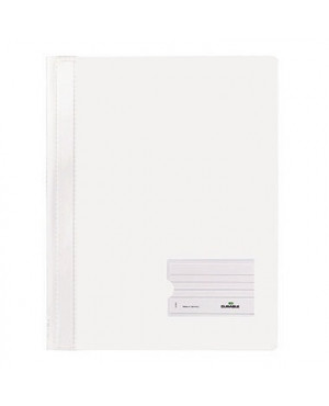 DURABLE Schnellhefter DURALUX 268002 DIN A4 Hartfolie weiß