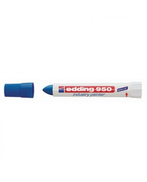 edding Industriemarker 950 4-950003 10mm Pastenspitze blau