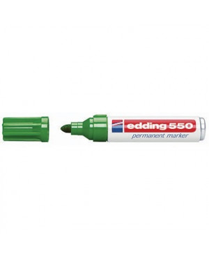edding Permanentmarker 550 4-550004 3-4mm Rundspitze nachfüllbar gn