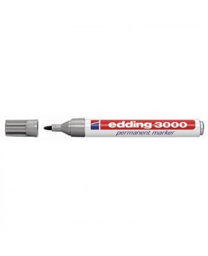 edding Permanentmarker 4-3000012 1,5-3mm Rundspitze grau