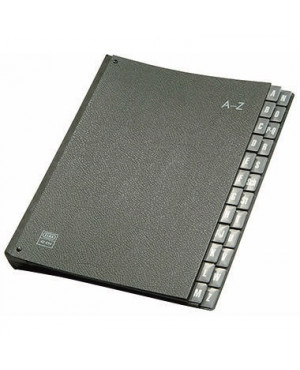 ELBA Pultordner 400001988 DIN A4 A-Z Hartpappe schwarz