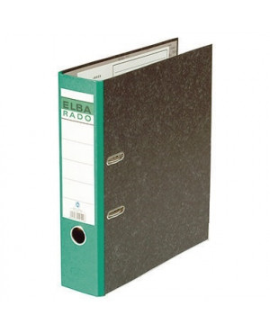 ELBA Ordner rado klassik 100022601 DIN A4 80mm Spezialpapier grün