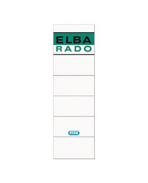 ELBA Ordneretikett 100420947 kurz/breit sk gn/ws 10 St./Pack.