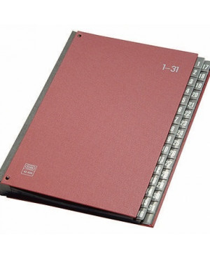 ELBA Pultordner 400001965 DIN A4 1-31 PVC rot