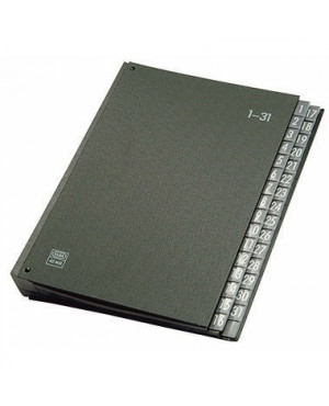 ELBA Pultordner 400001964 DIN A4 1-31 PVC schwarz