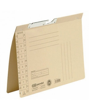 ELBA Pendelhefter 100560087 DIN A4 Amtsheftung 320g Karton chamois