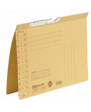 ELBA Pendelhefter 100560088 DIN A4 Amtsheftung 320g Karton gelb