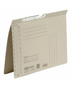 ELBA Pendelhefter 100560090 DIN A4 Amtsheftung 320g Karton grau