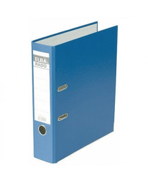 ELBA Ordner Rado Lux 100022612 DIN A4 80mm Schlitze blau