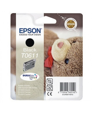 Epson Tintenpatrone C13T06114010 250Seiten 8ml schwarz
