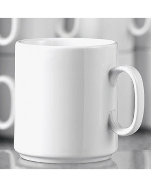 Esmeyer Kaffeebecher Diane 402-316 0,28l Porzellan weiß 6 St./Pack.