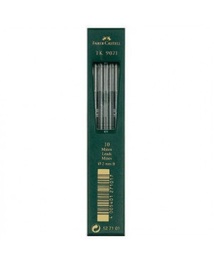 Faber-Castell Fallmine TK 9071 127101 2mm B 10 St./Pack.