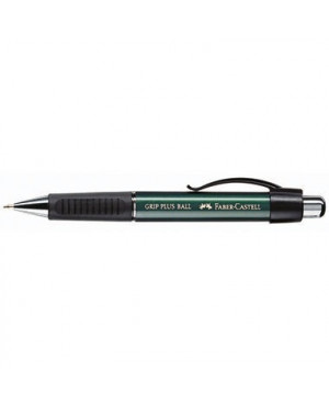 Faber-Castell Kugelschreiber GRIP PLUS BALL 140700 M metallic-grün