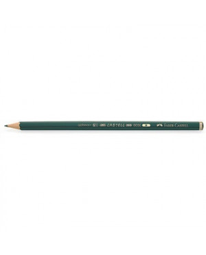 Faber-Castell Bleistift CASTELL 9000 119001 B dunkelgrün