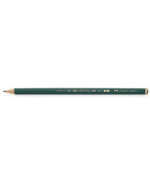 Faber-Castell Bleistift CASTELL 9000 119008 8B dunkelgrün