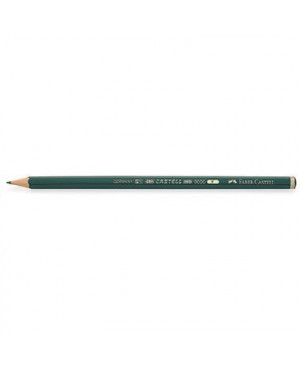 Faber-Castell Bleistift CASTELL 9000 119010 F dunkelgrün