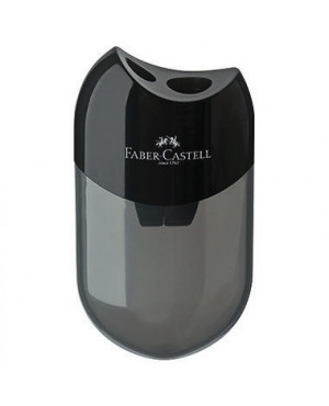 Faber-Castell Doppelspitzdose 183500 bis 8/10mm schwarz