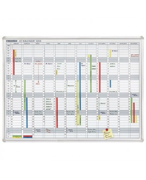 Franken Jahresplaner JetKalender JK1203 120x90cm 12Monate weiß