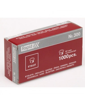 Rapid Öse 31073008 Nr.300 Stahl vermessingt 1.000 St./Pack.