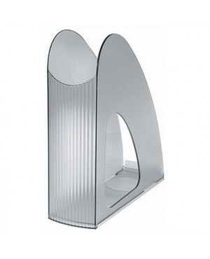 HAN Stehsammler TWIN SIGNAL 1611-69 DIN A4/C4 transluzent grau