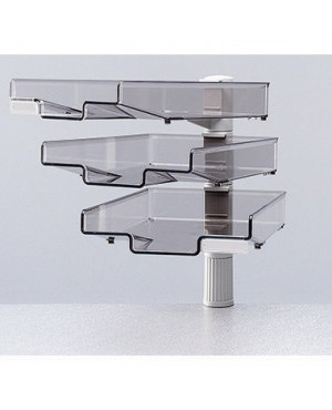 Hansa-Technik Schwenkflügler 5033002 DIN A4 3Schalen lichtgrau
