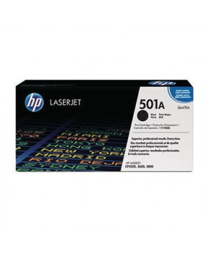 HP Toner Q6470A 501A 6.000Seiten schwarz