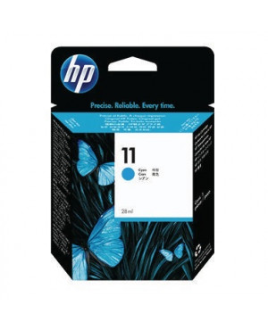 HP Tintenpatrone C4836A Nr.11 2.350Seiten 28ml cyan
