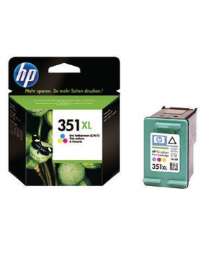 HP Tintenpatrone CB338EE#UUS Nr.351XL 580Seiten 14ml c/m/y