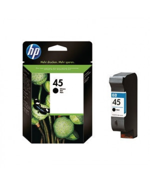 HP Tintenpatrone 51645AE Nr.45 930Seiten 42ml schwarz