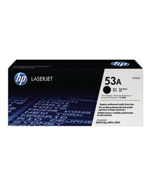 HP Toner Q7553A 53A 3.000Seiten schwarz