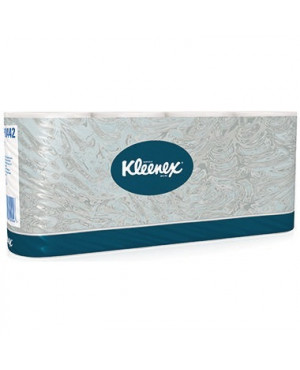 Kleenex Toilettenpapier 8442 2lagig 350Blatt weiß 8 Rl./Pack.