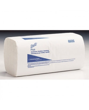 Scott Papierhandtuch Plus 6606 ZZ-Falz 1lagig ws 20x180 Bl./Pack.