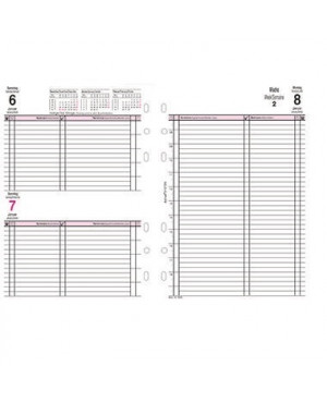 bind Wochenplan Manager B250818 Kalenderein. 2018 DIN A5 1W/2S weiß