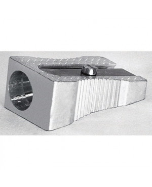 Spitzer bis 8,5mm Keilform Metall silber