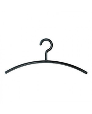 Kerkmann Kleiderbügel 6004 Kunststoff schwarz 5 St./Pack.