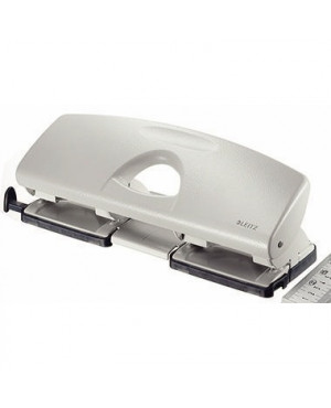 Leitz Doppellocher 50120085 max. 25Blatt Metall grau