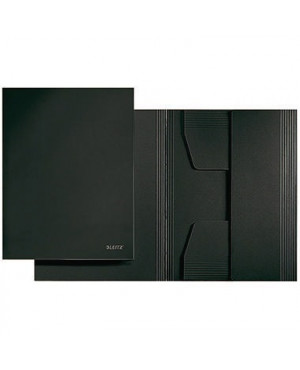 Leitz Jurismappe 39240095 DIN A4 3Klappen Colorspankarton schwarz