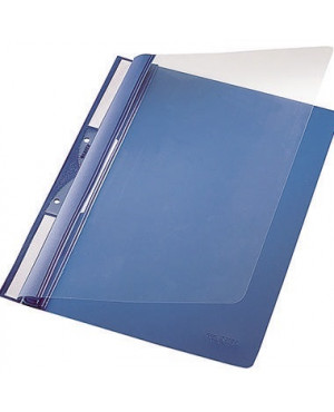 Leitz Einhakhefter 41900035 DIN A4 kfm. Heftung PVC blau