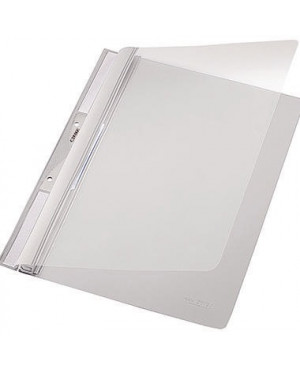 Leitz Einhakhefter 41900085 DIN A4 kfm. Heftung PVC grau