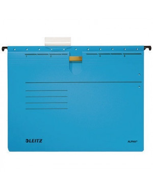 Leitz Hängehefter ALPHA 19840035 DIN A4 kfm. Heftung blau