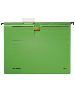 Leitz Hängehefter ALPHA 19840055 DIN A4 kfm. Heftung grün