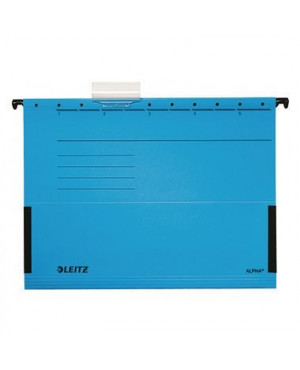 Leitz Hängetasche ALPHA 19860035 DIN A4 Colorspankarton blau